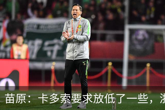 苗原：卡多索要求放低了一些，浙江队稳步推进中